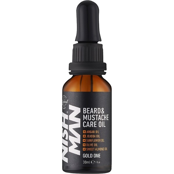Фото - Олія для бороди Nishman Beard & Moustache Oil 30 мл (41292251)